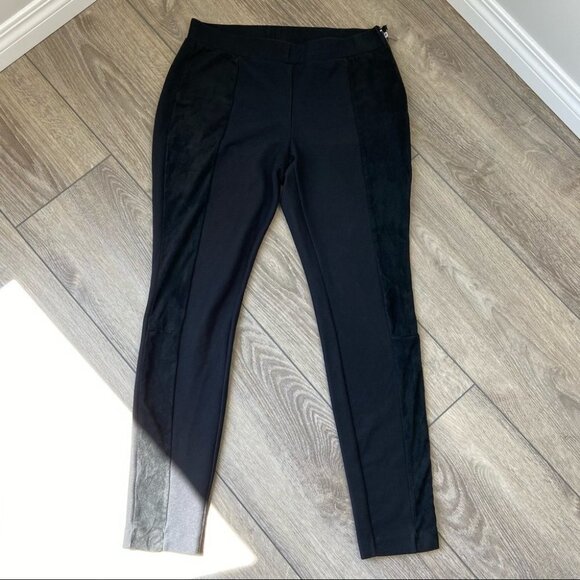 Michael Kors Faux Suede Trim Pant - Picture 2 of 15